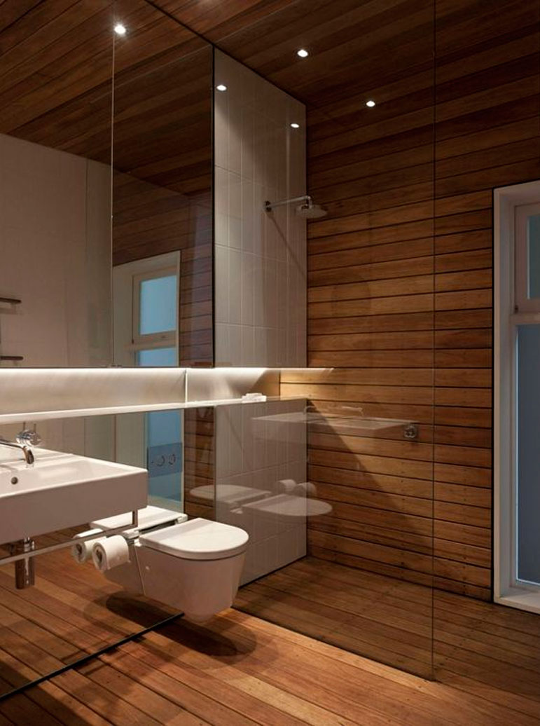 55 ideas de baños geniales. Diseño de interiores.