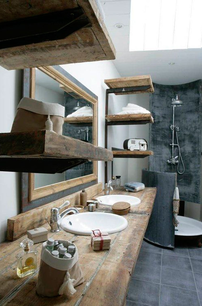 55 ideas de baños geniales. Diseño de interiores.