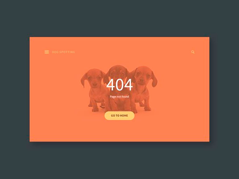 Diseño Página 404
