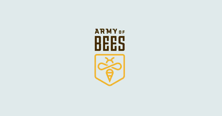 Diseño Logos de abejas